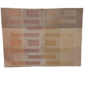 Mainstays Illusions Taupe Woven Vinyl 13"x18" Placemat